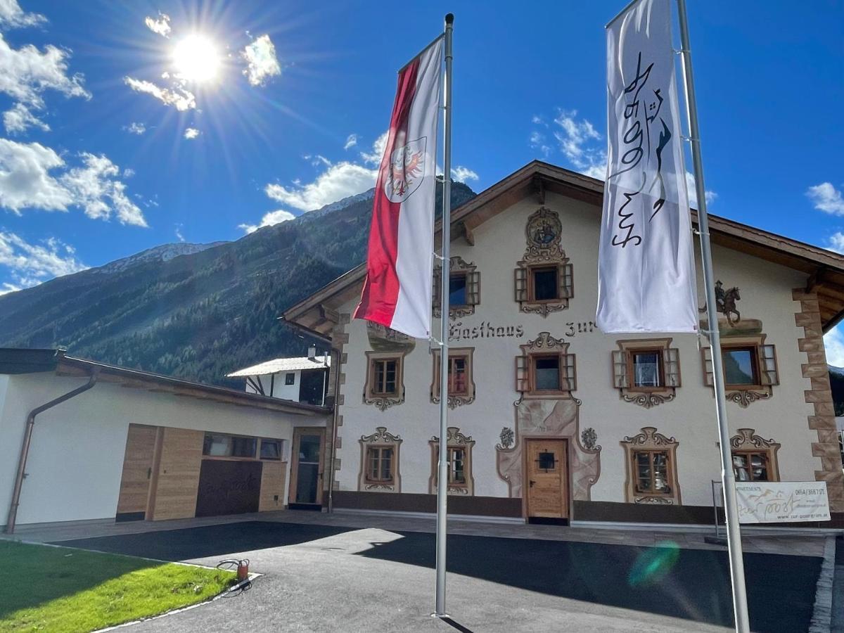 Appartements Zur Post Gries im Sellrain Bagian luar foto